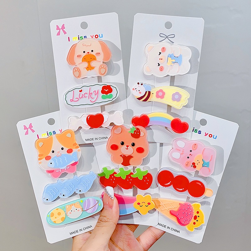 A42 กิ๊บติดผม ลายการ์ตูน คริสต์มาส วาเลนไทน์ ฮาโลวีน (มีจำนวนจำกัด) พร้อมส่งในไทย