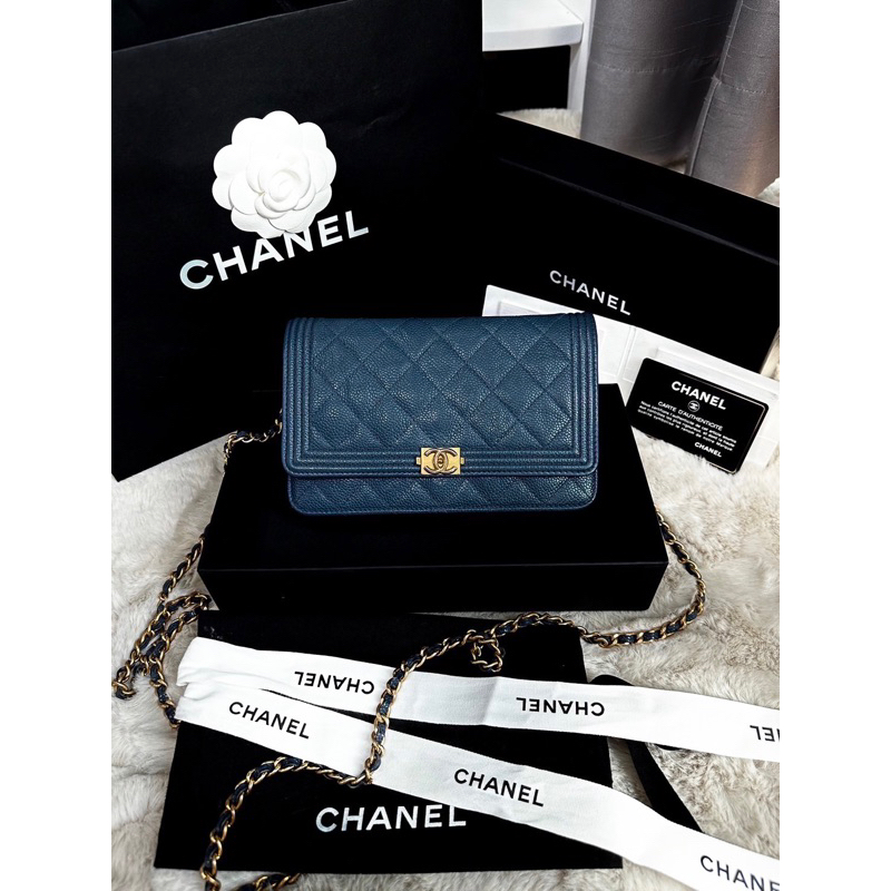 Chanel woc boy caviar holo 23| midnight