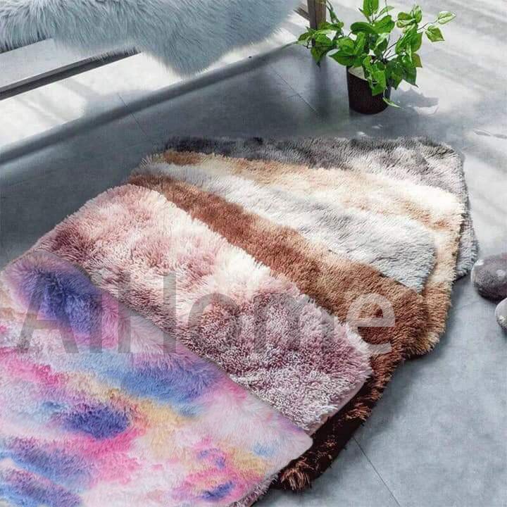 AiHome พรม พรมปูพื้นห้องนอน ขนนิ่ม พรมนุ่ม 40x60cm พรมขนนุ่ม ผ้าปูพื้นพรมก ตกแต่งสวย ผ้าปูพื้นพรมก พรมปูพื 8 สี