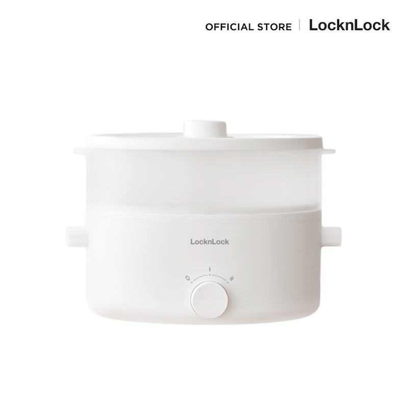 LocknLock หม้อไฟฟ้าอเนกประสงค์ Electric Multipot ความจุ 3 ลิตร รุ่น EJP124IVY