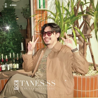 TANES.SS | DEVIN มี 2 เลนส์ VINTAGE COLLECTION (ทรงสี่เหลี่ยมใหญ่ สำหรับยูนิเซ็กส์)