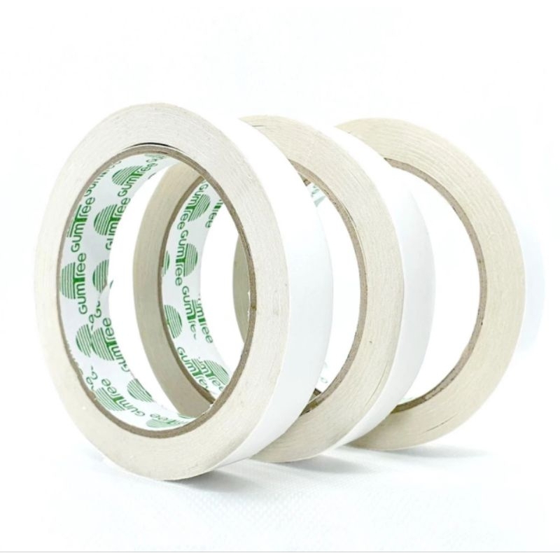 #กาวสองหน้า เทปกาวสองหน้า เทปเยื่อ1นิ้ว ยาว 20หลา GUMTREE