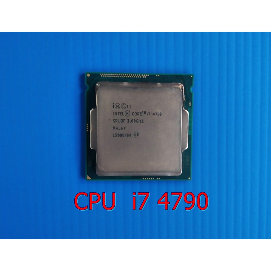 CPU ( ซีพียู ) INTEL CORE i7 4790 3.6 GHz 4คอ 8เทรด 84W ( LGA 1150 ) สินค้ามือสองรับประกันยาว 1 เดือน