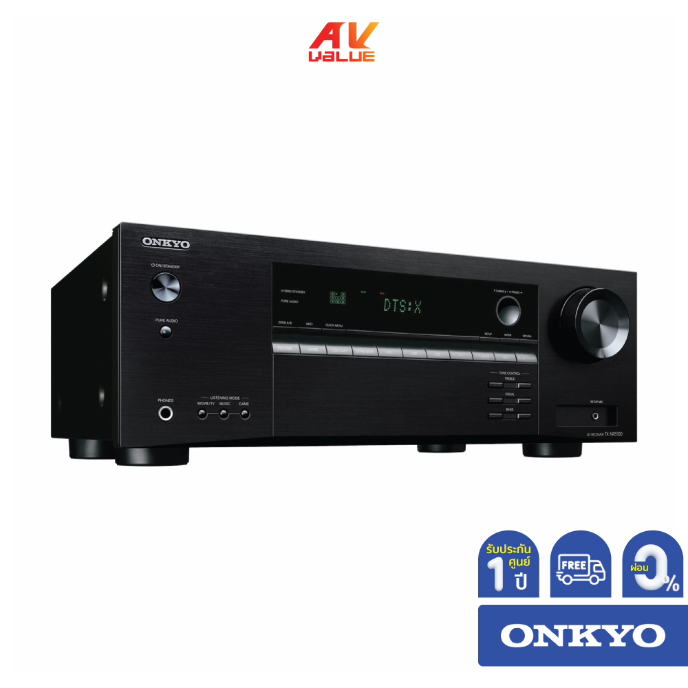 Onkyo TX-NR5100 7.2-Channel 8K AV Receiver **ผ่อน 0%**