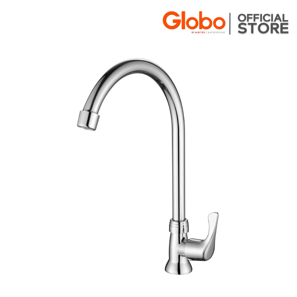 (สินค้า Clearance)Globo ก๊อกซิงค์เดี่ยวติดบนเคาน์เตอร์ รุ่น OF-13-511-50(M)