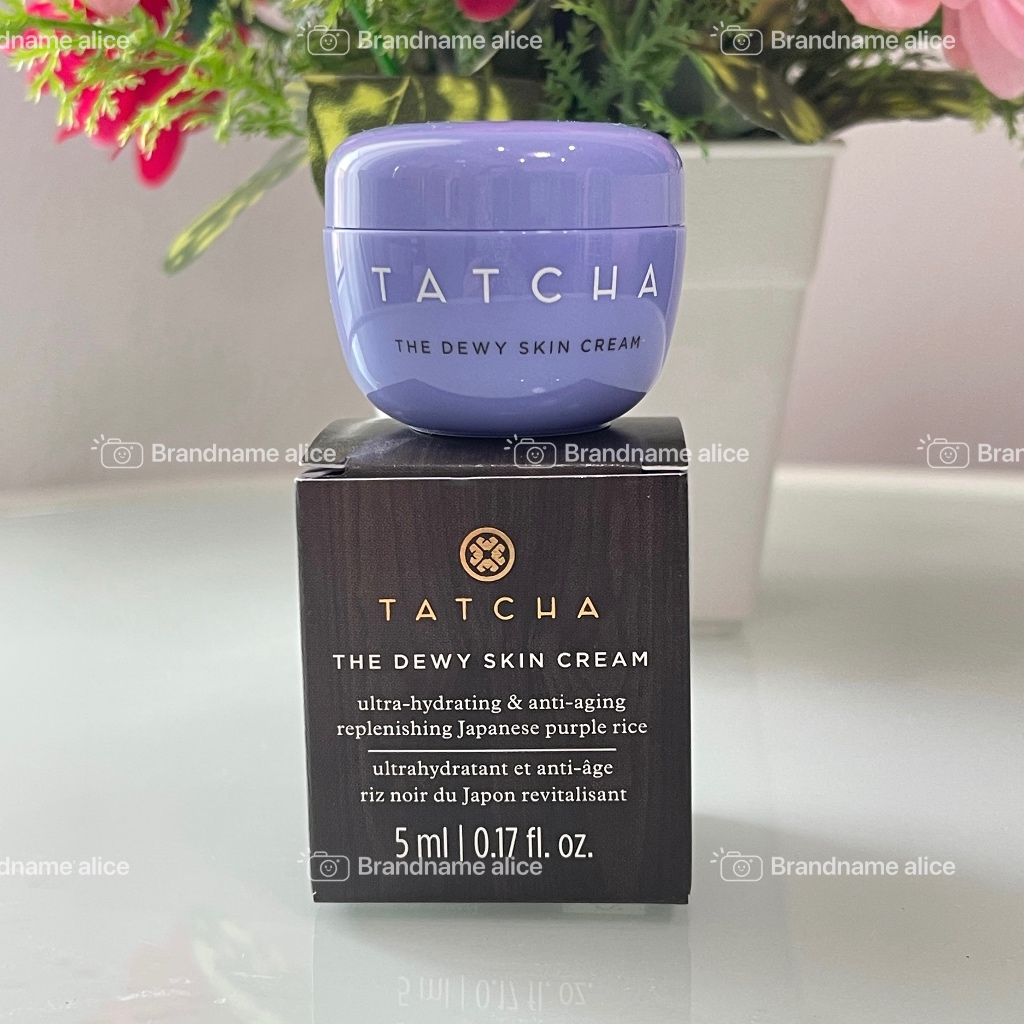 แท้ Tatcha dewy cream and hydrate cream เซทล้างหน้าพร้อมบำรุง