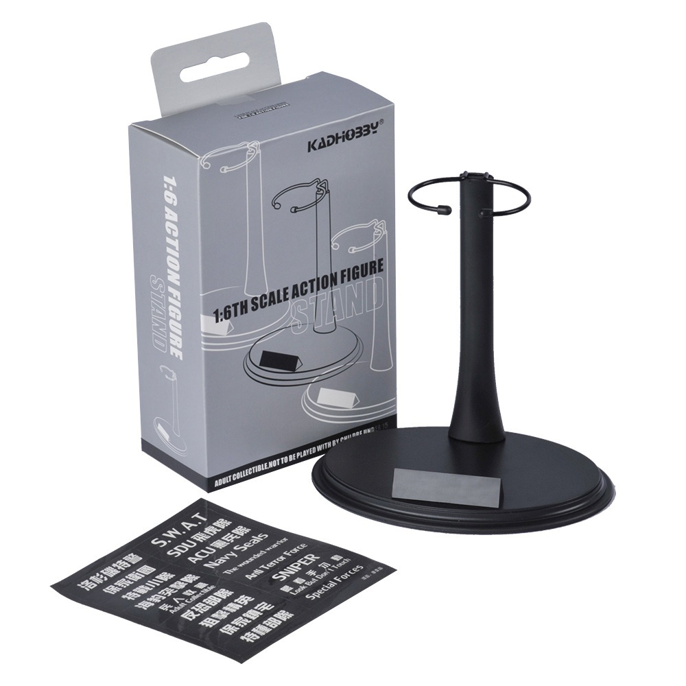 1/6 action figure stand base (แบบหนีบเอว) ฐานขาตั้ง 1/6 สําหรับฟิกเกอร์ โมเดล ตุ๊กตา งานผ้า hot toys พร้อมส่ง