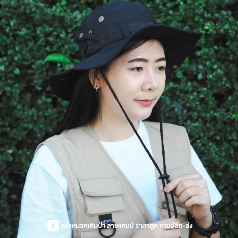 หมวกเดินป่า หมวกบักเก็ต แคมป์ปิ้ง🏕️⛺️