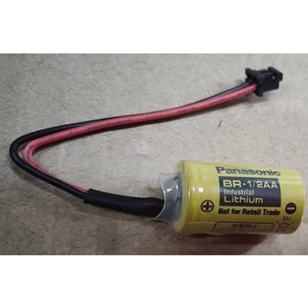 BR-1/2AA Lithium E2PNแบตเตอรี่Panasonic สินค้าพร้อมส่งในไทย BR-1/2AA BR1/2AA YASKAWA BATTERY 3V