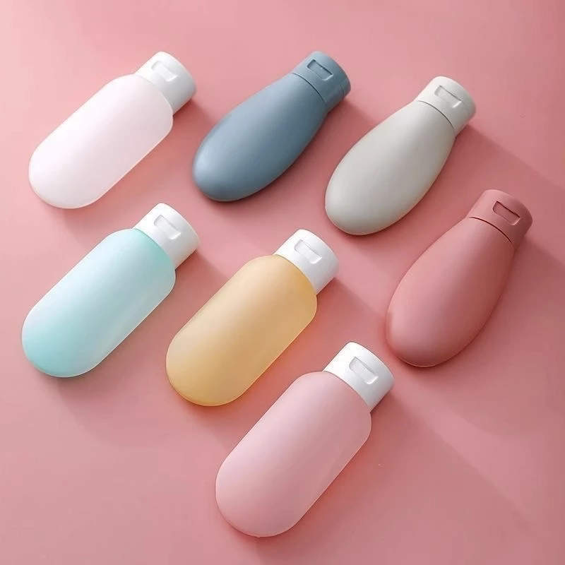 ขวดเปล่า แบบบีบ เติมได้ ขนาด 60 มล. สําหรับใส่โลชั่น แชมพู ครีมอาบน้ํา เหมาะกับการพกพาเดินทาง