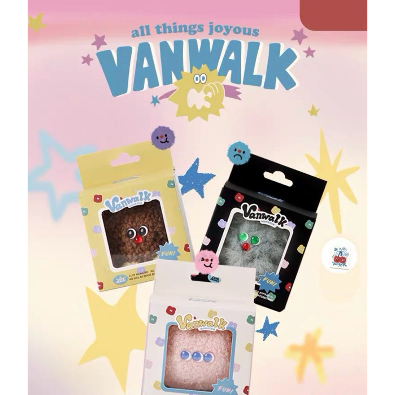 พวงกุญแจตุ๊กตา Vanwalk monster gang👾🍭แท้💯คอลฯใหม่!! | Vanwalk key chain