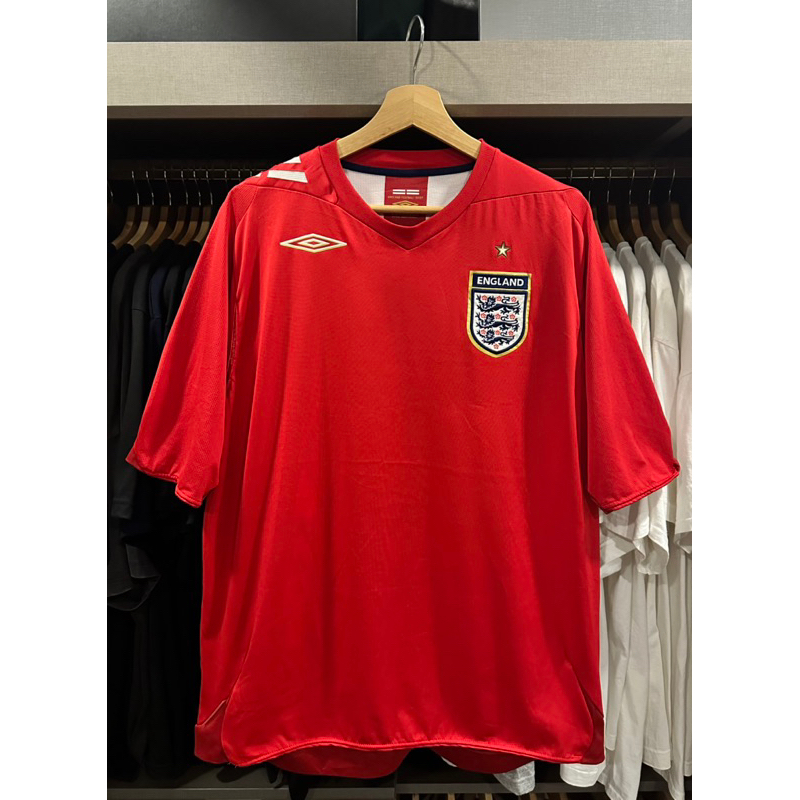 England Away Shirt 2006-08 (*ของแท้💯 Official UMBRO)