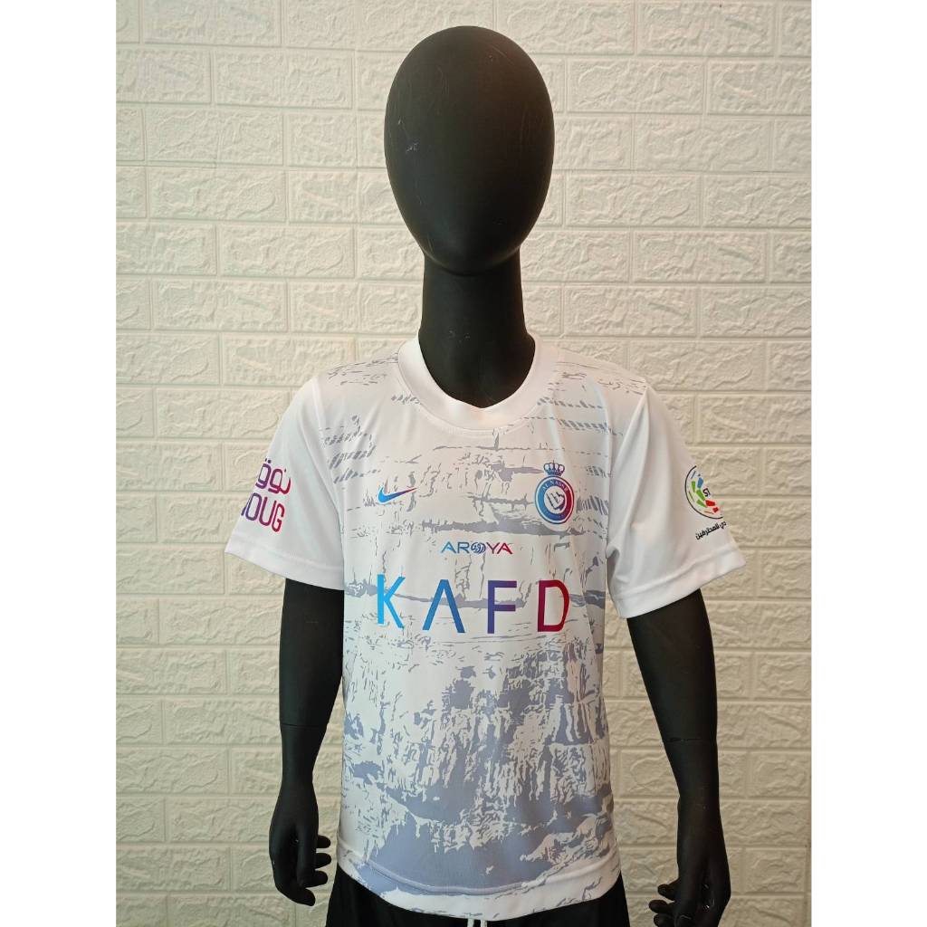 เสื้อฟุตบอลเด็ก สโมสร อัลนาสเซอร์ ชุดสาม Ronaldo โรนัลโด้ CR7