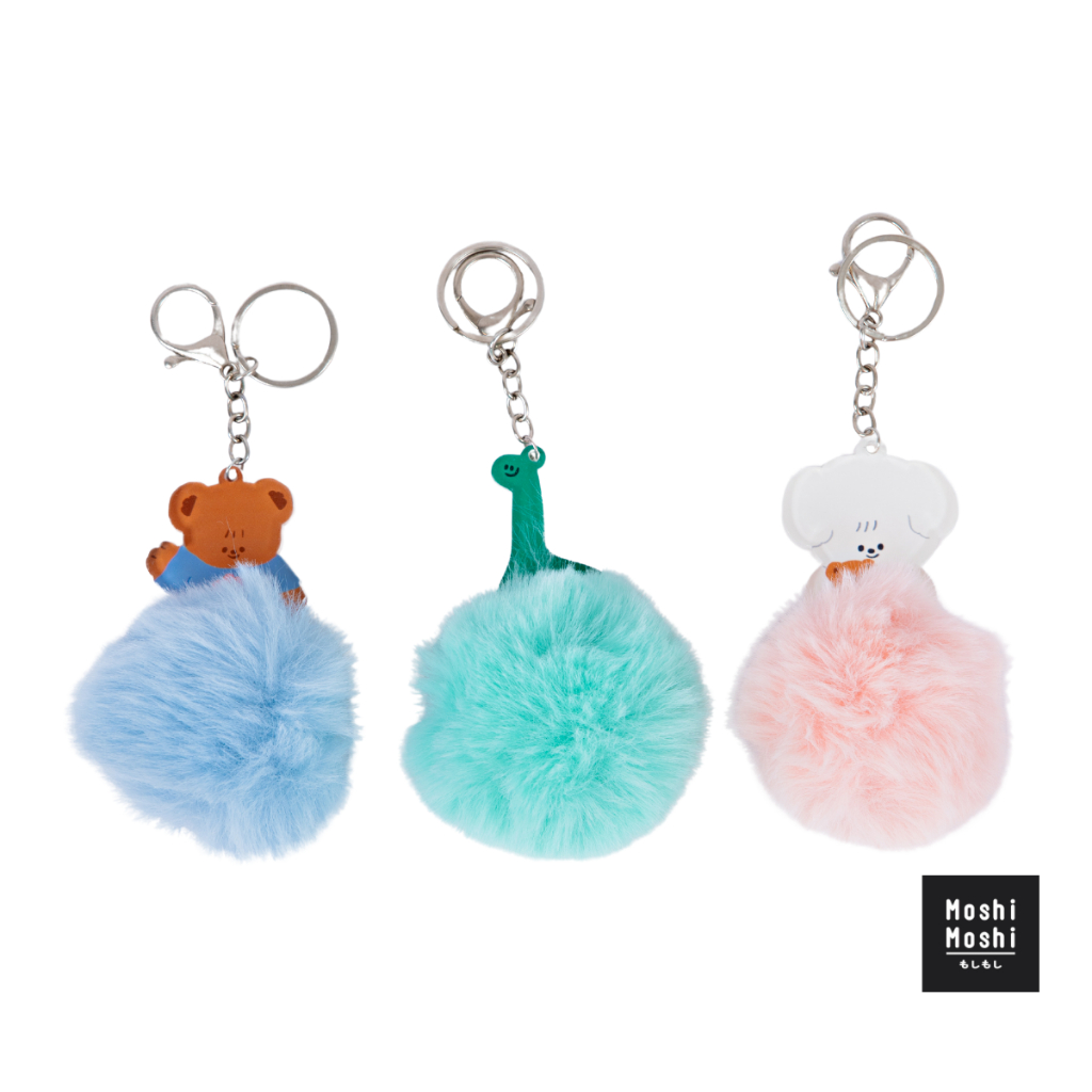 Moshi Moshi พวงกุญแจ Stickwithme4ev พวงกุญแจห้อยกระเป๋า รุ่น 8100014928-14930