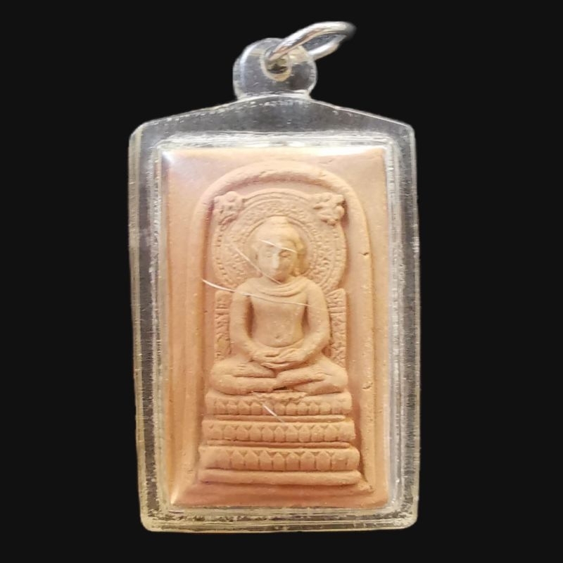 พระคันธราฐเนื้อดินผสมผง คุณแม่ชีบุญเรือน โตงบุญเติม ปี 2506
