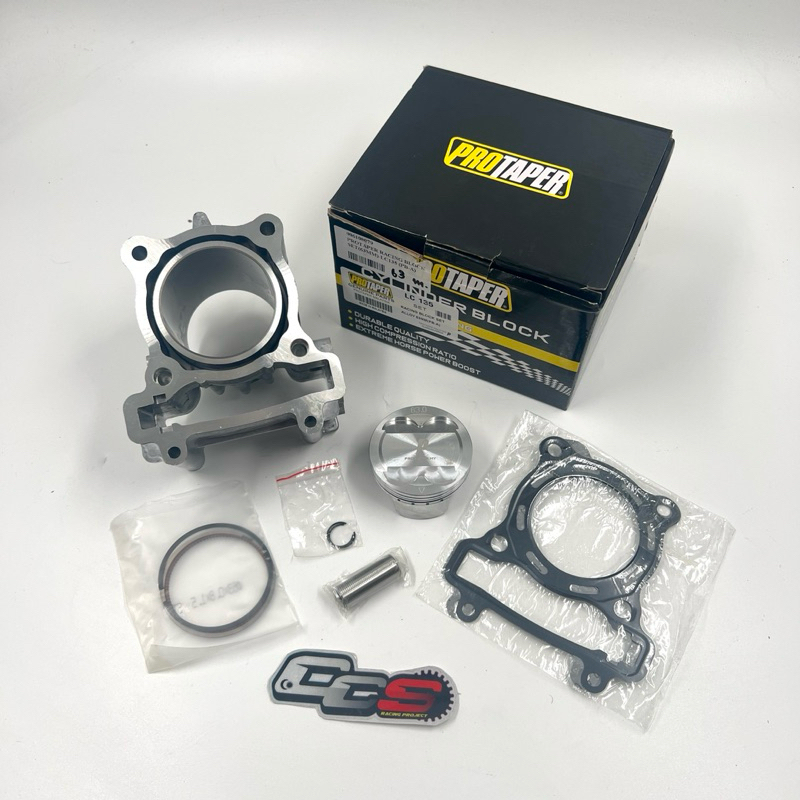 เสื้อสูบปลอกเหล็ก 63MM แบรนด์ Protaper สำหรับ  Exciter150  spark135 mslaz r15 x1r