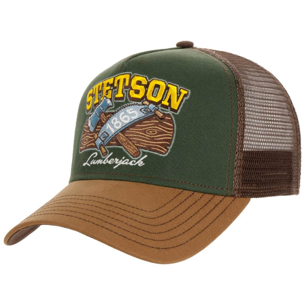 หมวก STETSON LUMBERJACK TRUCKER CAP สี BROWN ของใหม่ แท้ 100% ****PTC-MART***