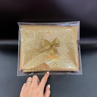 ผ้าห่อสินสอด สีทอง พร้อมโบว์สีทอง
