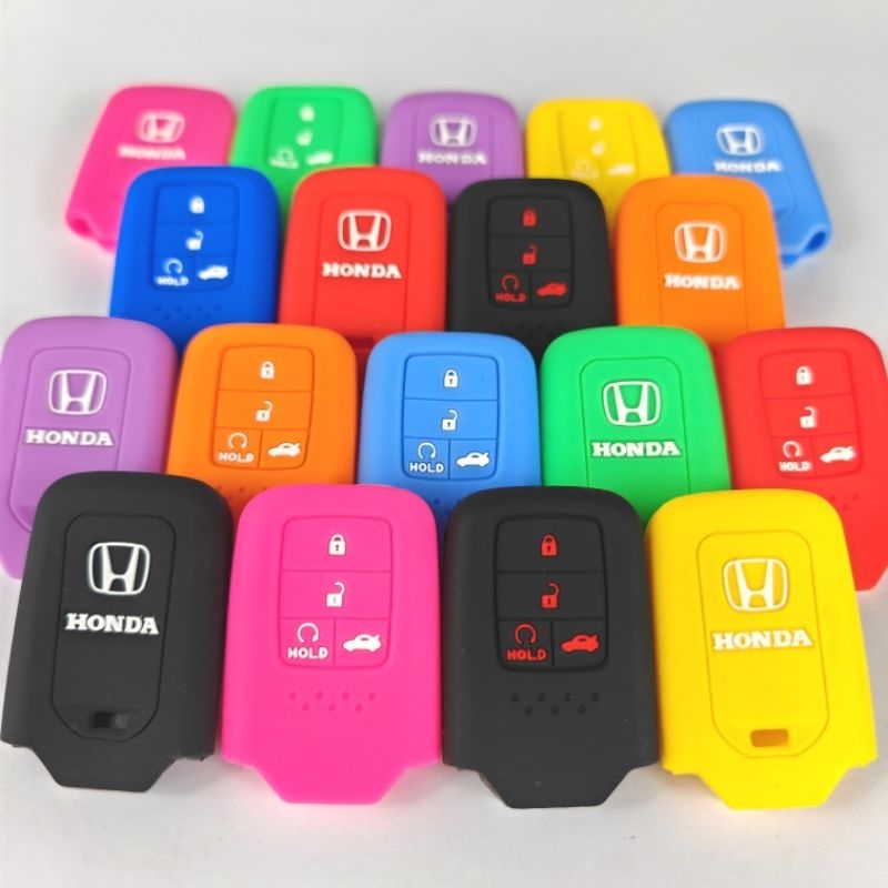 ซิลิโคนรีโมท รถยนต์ Honda Civic FC-FK 2016-2020, Accord, CR-V เคสรีโมท เคสกุญแจ Smart Key 4 ปุ่ม