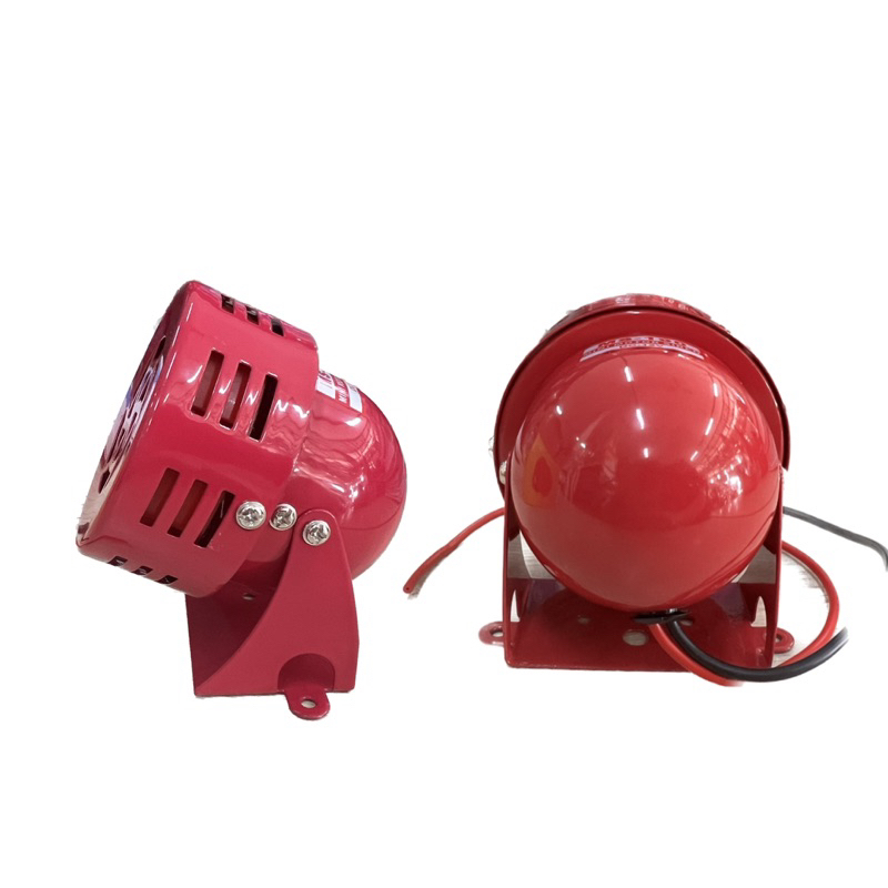 แท้100% มอเตอร์ไซเรนแบบเสียงMINI MOTOR SIREN DC12V AC220Vไซเรนฉุกเฉิน