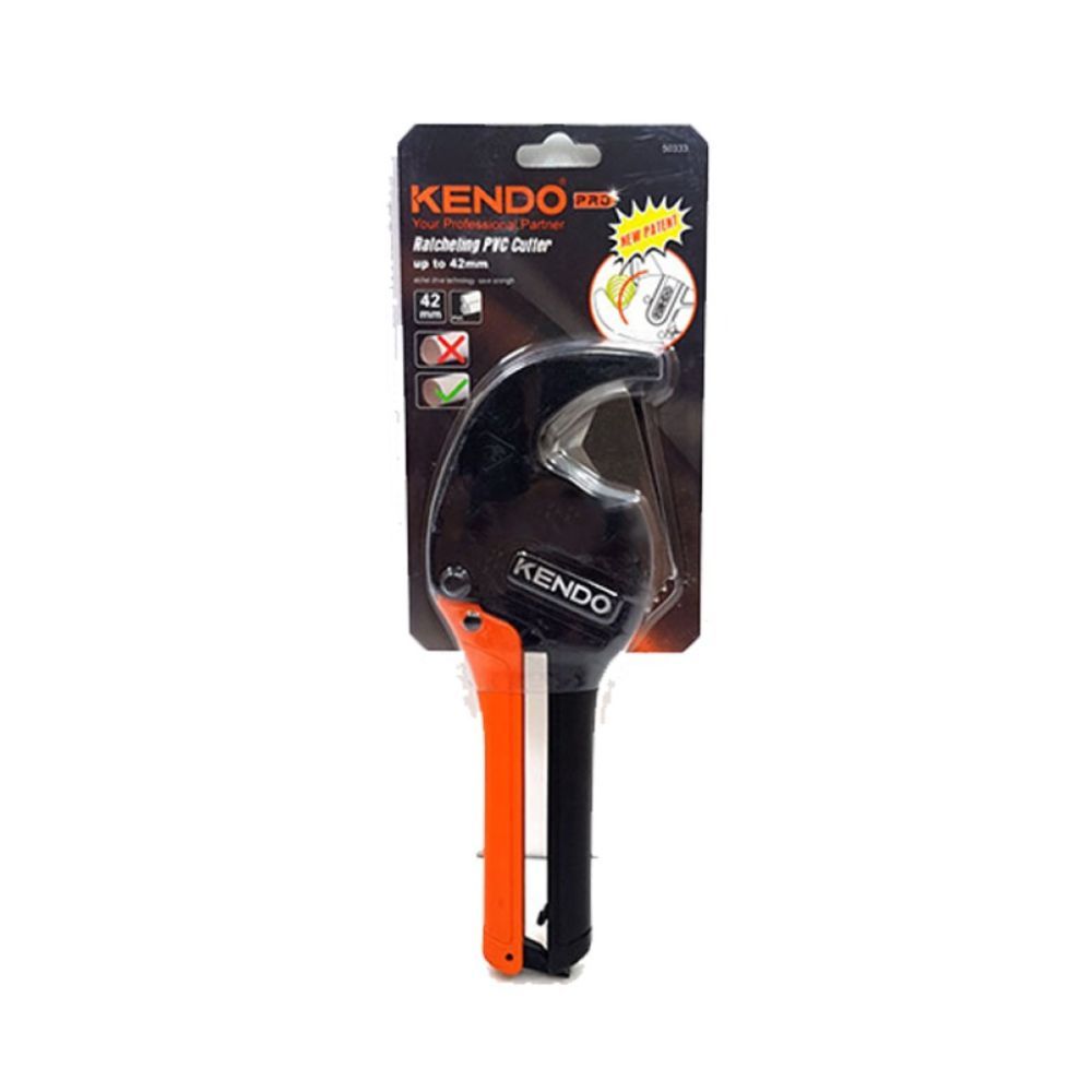 KENDO 50333 กรรไกรตัดท่อ PVC ใบมีดสแตนเลส 42mm.| MODERNTOOLS OFFICIAL