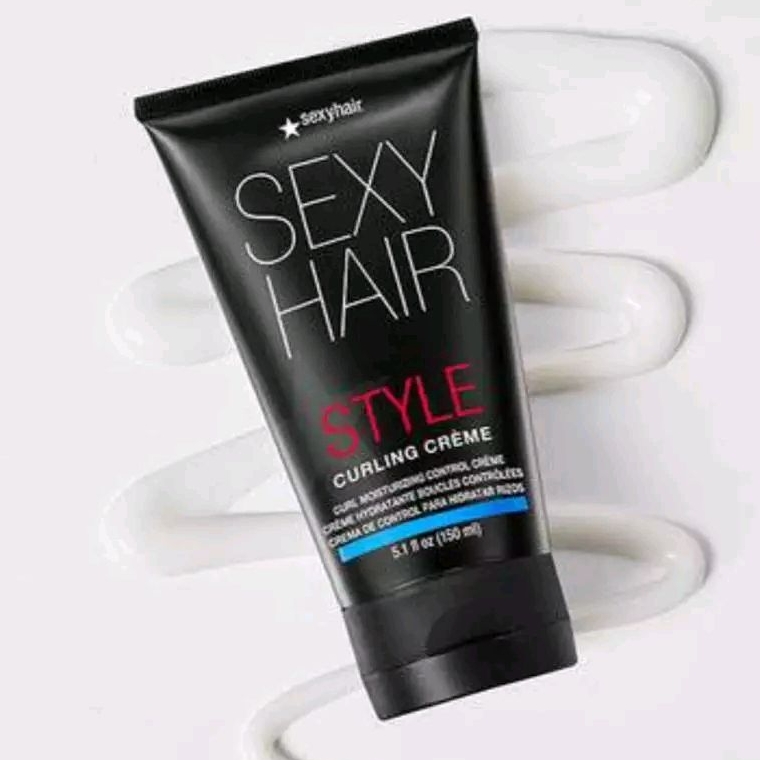 Sexyhair Curling Creme 150ml ครีมจับลอนผมดัด ลดผมชี้ฟู ผมนุ่มและเงางาม