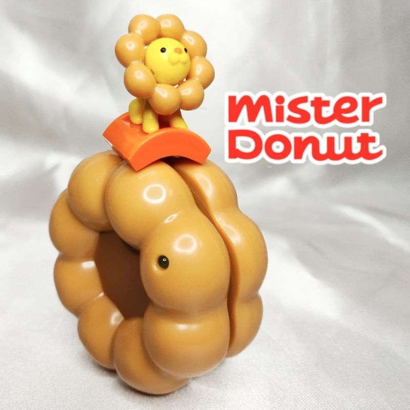 ของเล่น Pon De Lion สิงโต MISTER DONUT มิสเตอร์โดนัท ของสะสม ญี่ปุ่นมือสอง