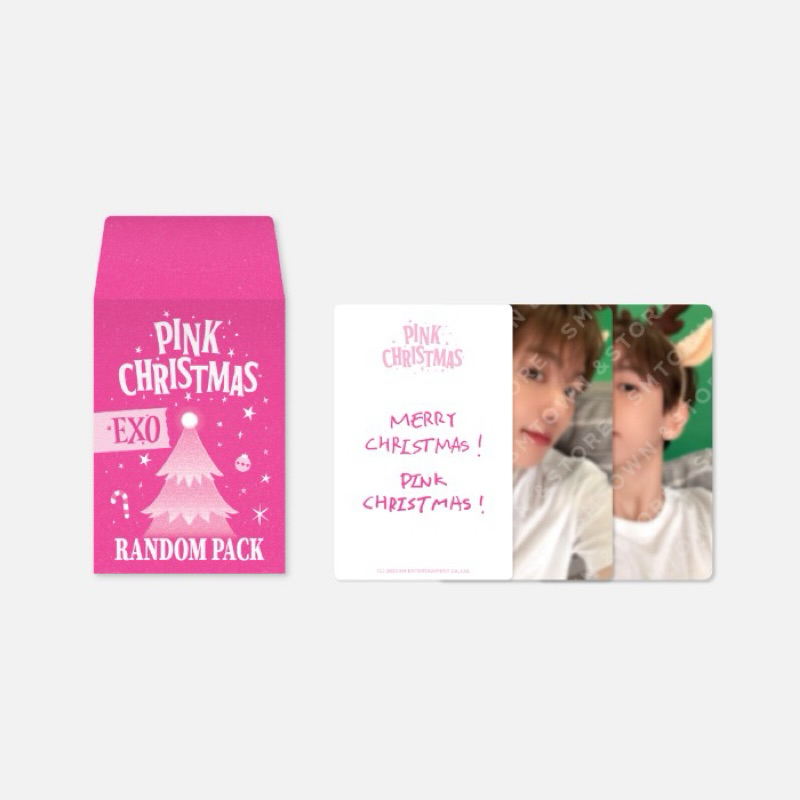 (พร้อมส่ง ) EXO [PINK CHRISTMAS 2023] RANDOM PACK *ไม่แกะ*