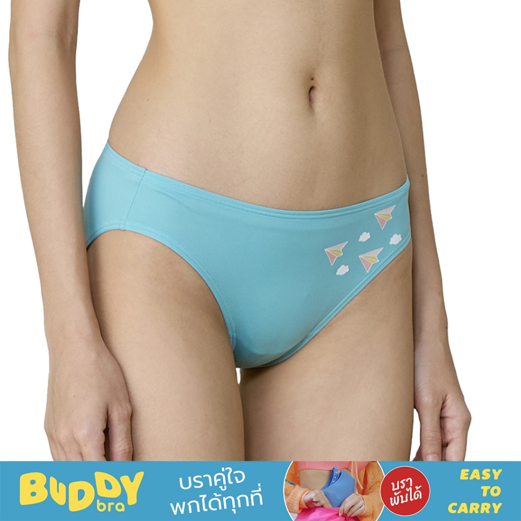 Wacoal Mood Bikini Panty กางเกงในบิกินี่ เข้าคู่ Buddy Bra รุ่น MUMX88 1 ชิ้น