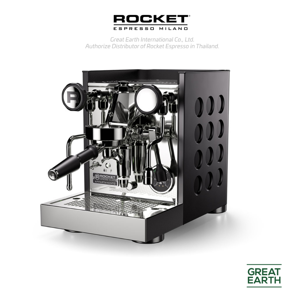 Rocket Espresso Appartamento TCA (Matt Black) เครื่องชงกาแฟ Rocket Espresso รุ่น Appartamento TCA