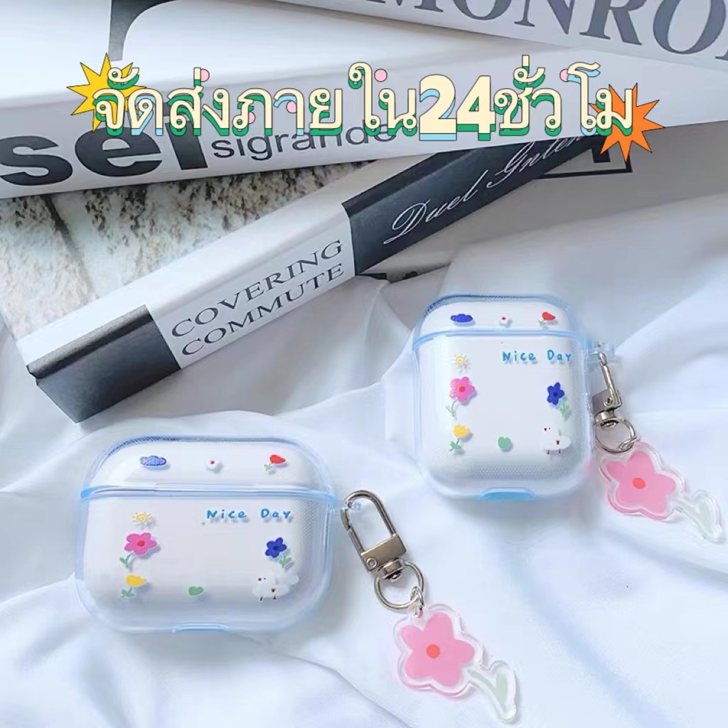 💜สินค้าใหม่มาแรง💜เคส Airpod 3 pro 1 2 นุ่มและทนต่อการสึกหรอ การป้องกันการตก imd Soft Case Airpod gen