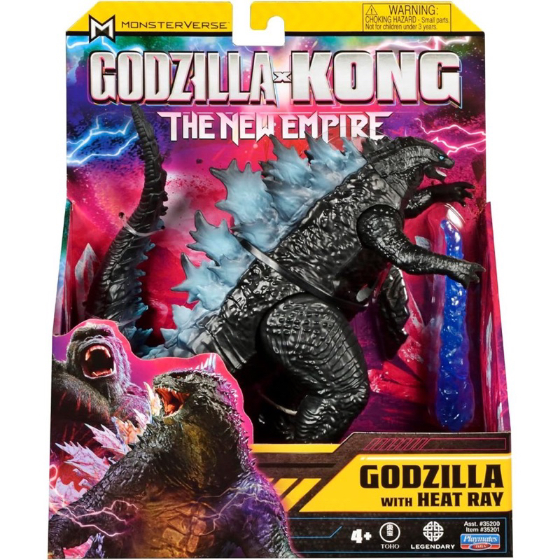 Playmates Godzilla X Kong: The New Empire Godzilla Heat Ray