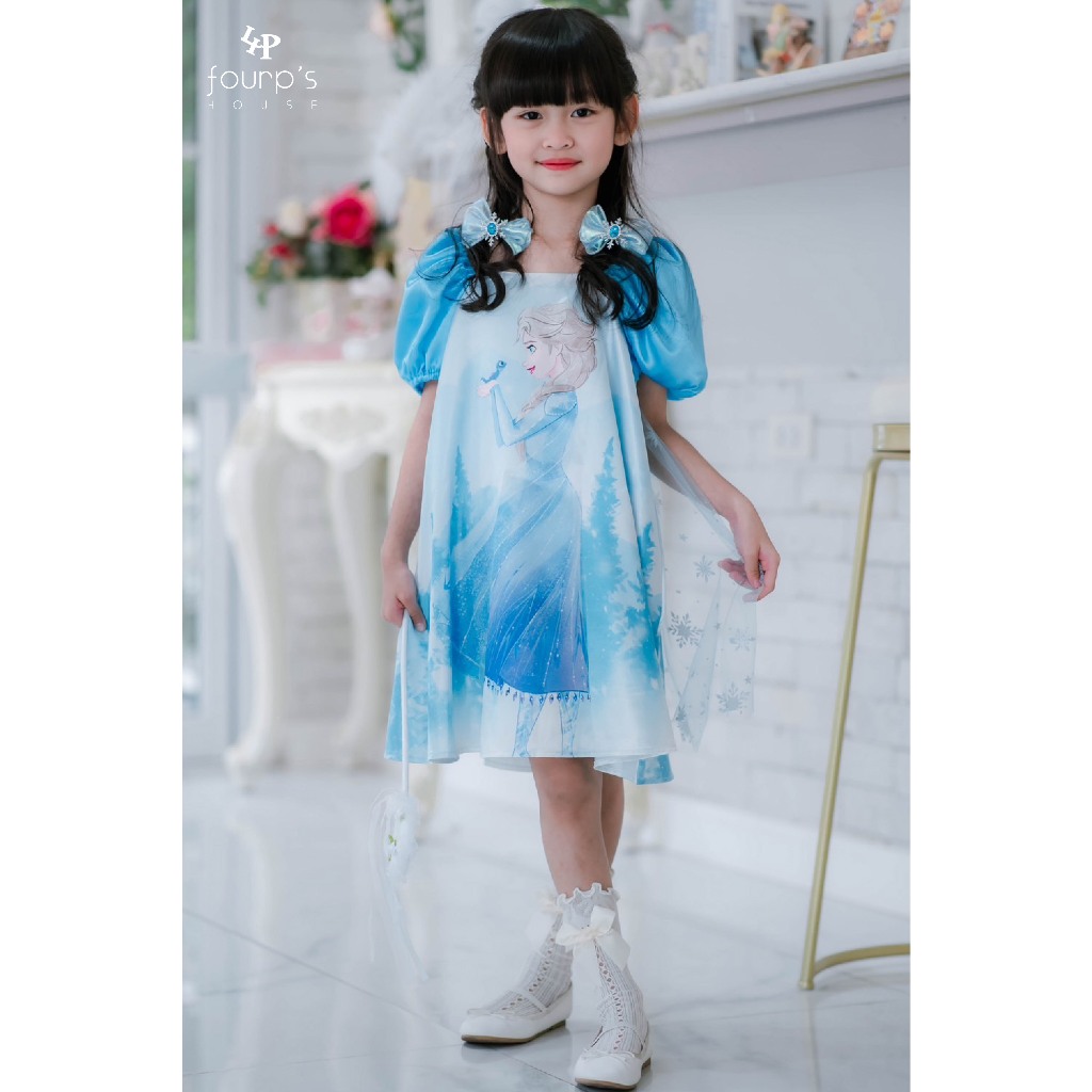 DISNEY PRINCESS : 071302  เดรสเด็กลิขสิทธิ์แท้