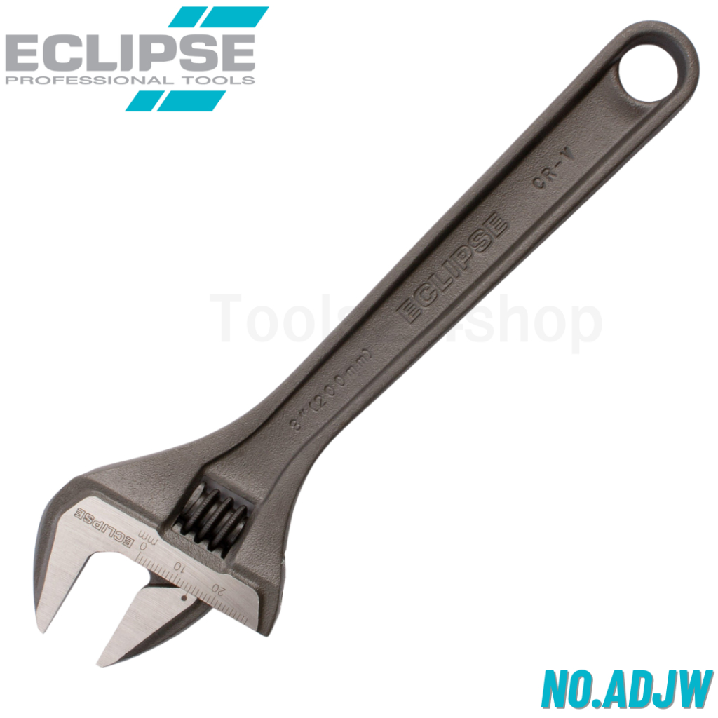 Eclipse ประแจเลื่อน ขนาด 6",8",12" No.ADJW6L/ADJW8L