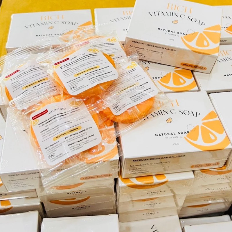 สบู่วิตซี สเปลลิ่ง Vit C Soap thumbnail 5