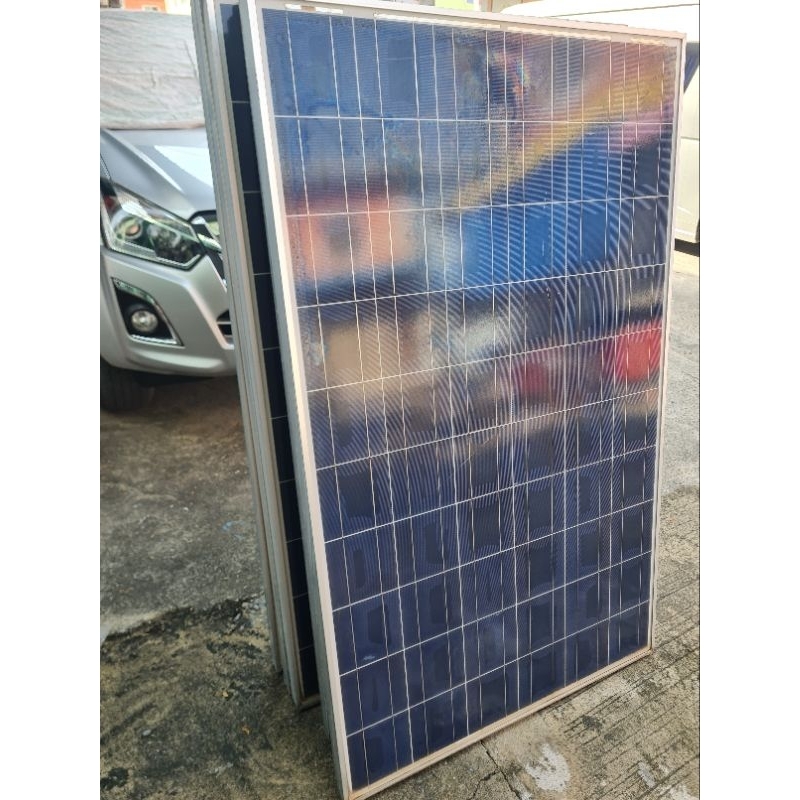 แผงโซล่าเซลล์300w ยี่ห้อSolartron  Solar มือสอง สภาพสวย