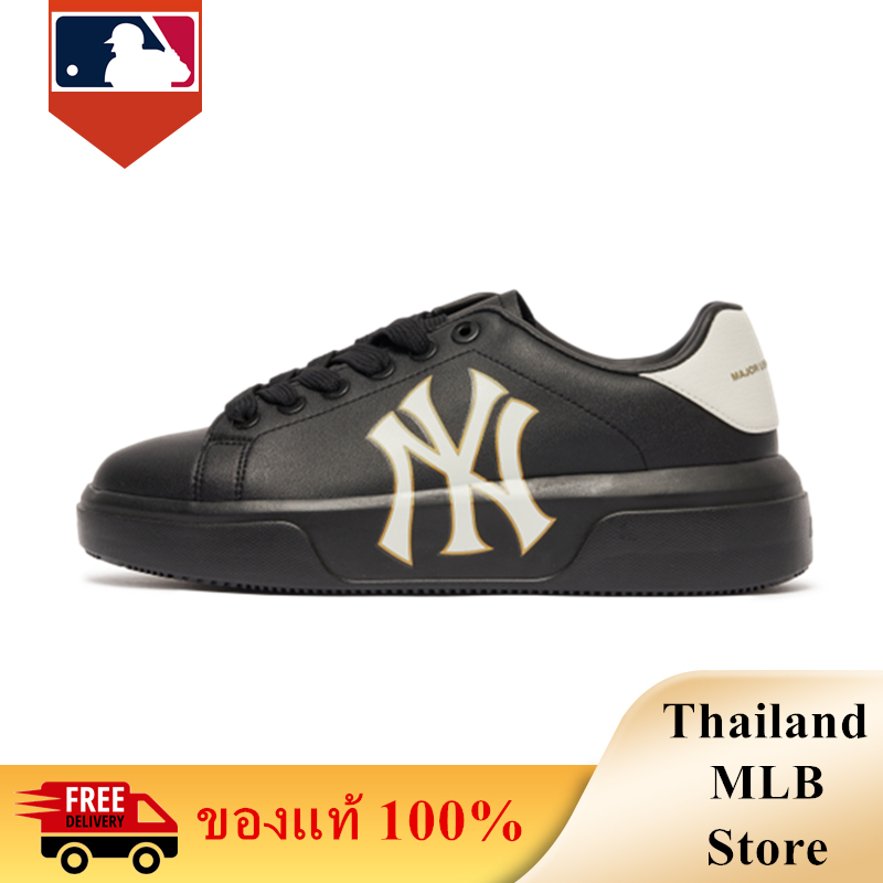 ของแท้ 100% MLB Chunky Classic A Sneaker รองเท้าผู้ชาย รองเท้าผู้หญิง