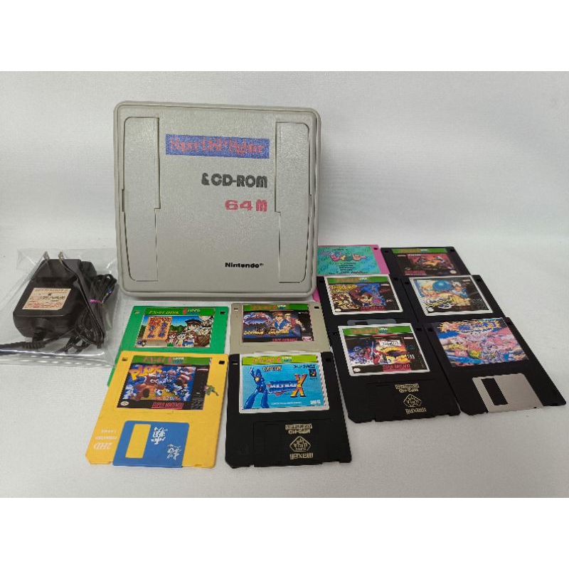 หัวโปร Super Nintendo SFC และ Snes รุ่น Super DSP Fighter 32M ขาว พร้อม แผ่นดิสเกม 10เกมเล่นได้ทุกเก