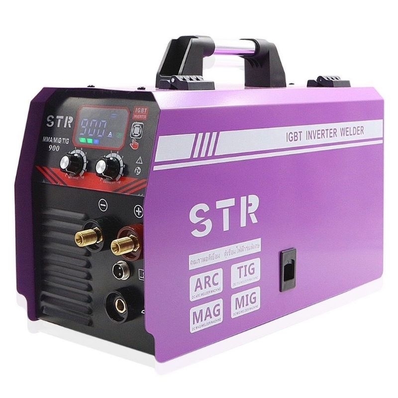 👉🏽 ตู้เชื่อมไฟฟ้า STR 3 ระบบ MIG/MMA/TIG 900A