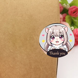 สติ๊กเกอร์ 500 ดวง Sticker ลาย So Cute น่ารัก ขนาด 1 นิ้ว มีให้เลือกมากมาย