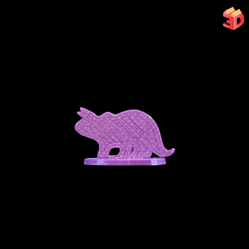 Dinosuar Token หมากเดินเกมรูปไดโนเสาร์ หมากเดินบอร์ดเกม เกมกระดาน ตัวเดินเกมกระดาน หลากหลายรูปทรง
