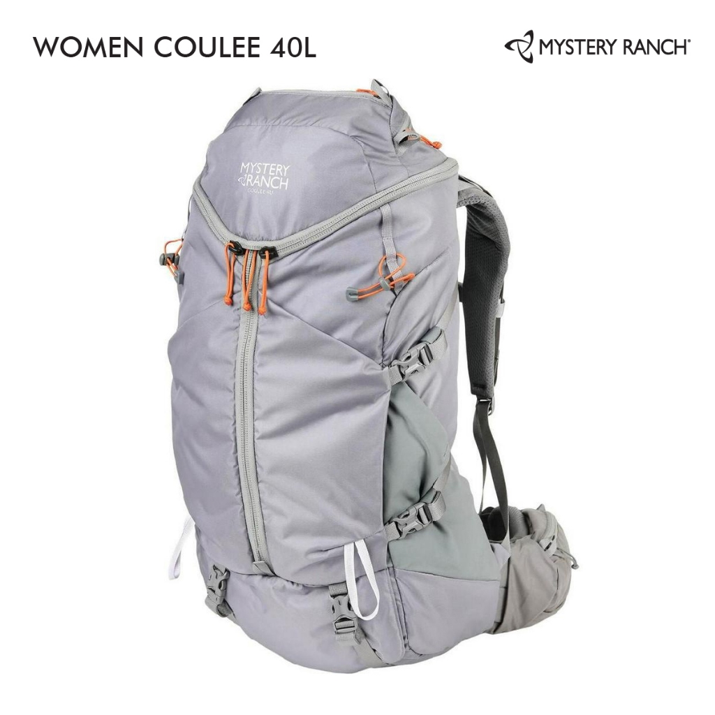 Mystery Ranch Women Coulee 40 เป้เดินป่าผู้หญิง 3-Zip เปิดกว้างเข้าถึงสัมภาระได้ง่าย มีช่องใส่ถุงนอนแยก สำหรับ 2-3 วัน