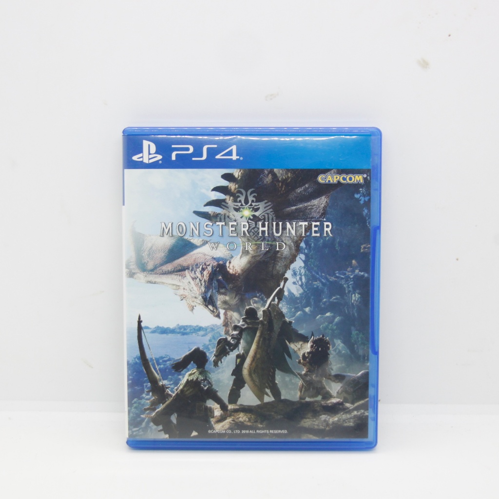 แผ่นเกมส์  Monster Hunter World  Zone3 English PS4 ของแท้