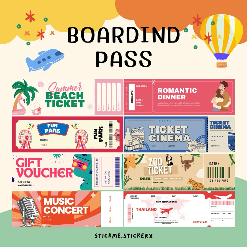 การ์ดboarding pass การ์ดบอร์ดดิ้งพาสคู่รัก บัตรชวนเดท โปสการ์ด(เปิดส่งด่วน)แก้ไขไม่ได้ลูกค้าต้องนำไปเปลี่ยนเองนะคะ