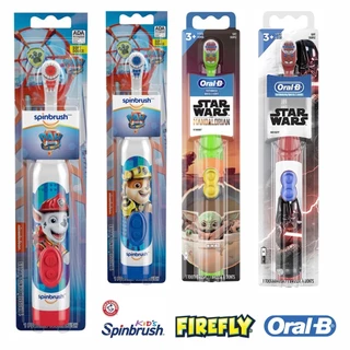 ของแท้นำเข้า🇺🇸 💥ถูกที่สุด💥แปรงสีฟันไฟฟ้าเด็ก 3ปี+ Oral B และ Colgate Kids Firefly