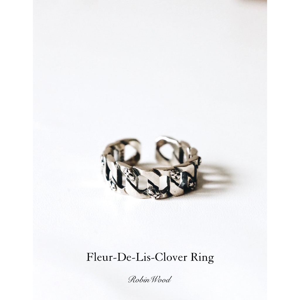 แหวน Fleur-De-Lis Clover