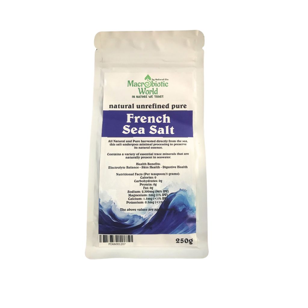 Natural Efe | French Sea Salt | เกลือสมุทร 250g