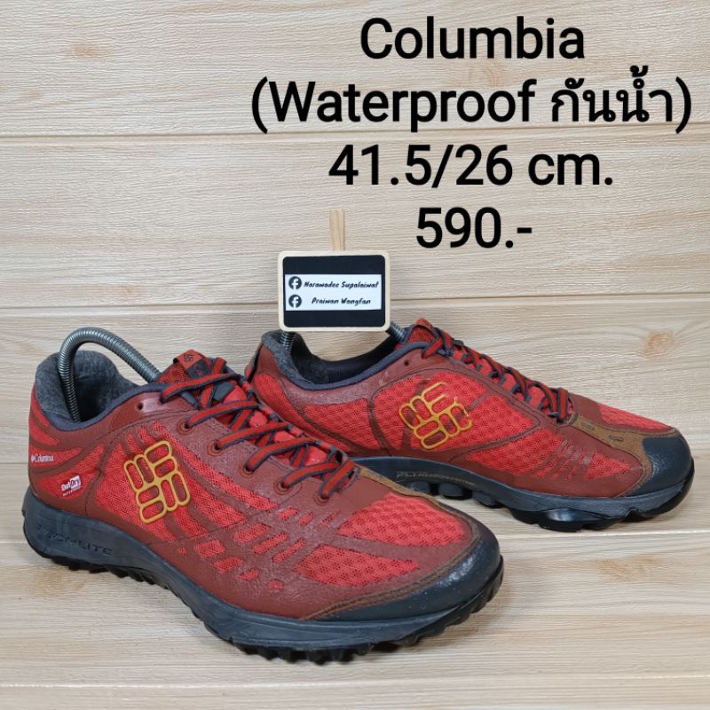 รองเท้ามือสอง Columbia 41.5/26 cm. (Waterproof กันน้ำ)