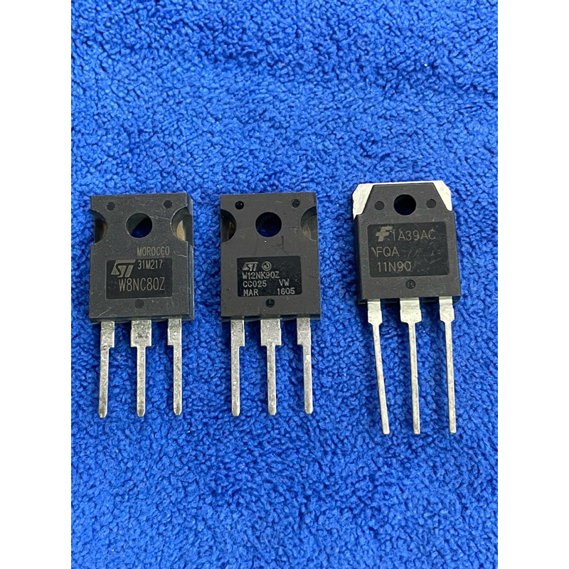 W8NC80Z แท้, W12NK90Z แท้ ,FQA11N90 แท้ MOSFET  N-CHมีสินค้าพร้ิอมส่งในไทย