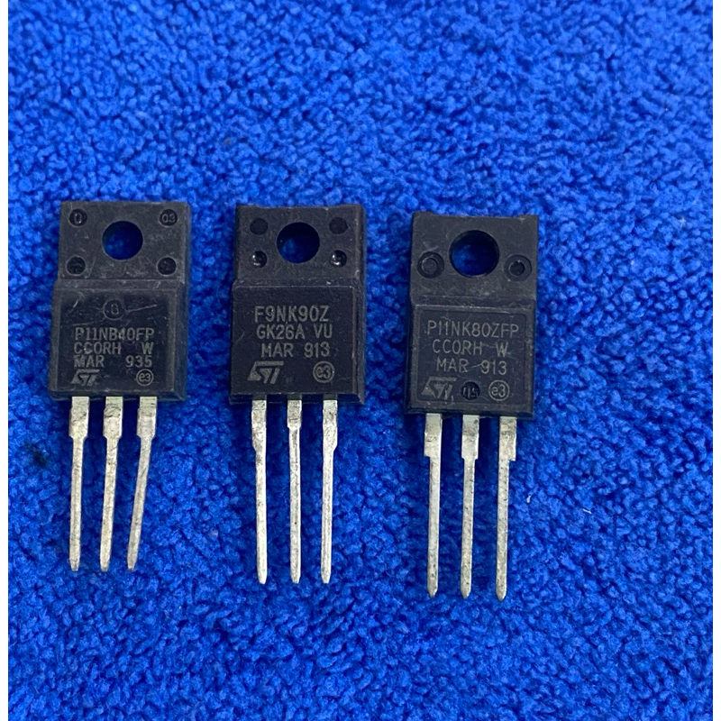 F9NK90Z แท้,KHB9D0N50F แท้,F10NK50Z แท้,P11NB40FP แท้,P11NK80ZFP แท้, 12N50ES แท้ มีสินค้าพร้อมส่งใน